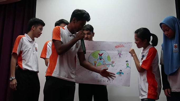Sesi penerangan logo & slogan Oleh setiap kumpulan